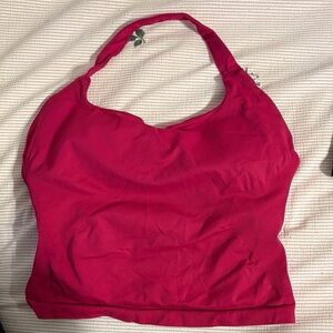 Vibrant Pink Halter Top
